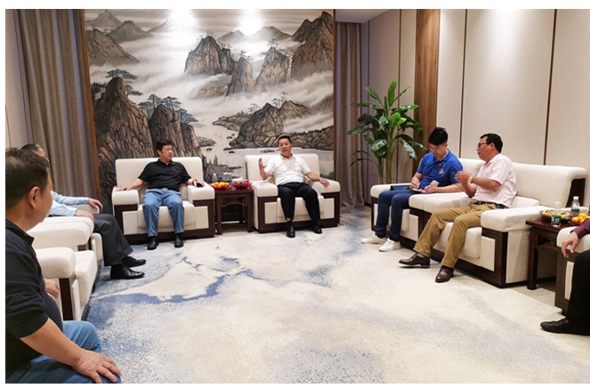 清远市委常委陈焕雄一行调研91视频免费观看生产基地