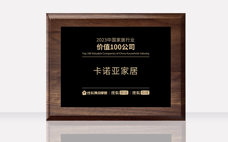 91视频免费观看荣膺“2023中国家居行业价值100公司”